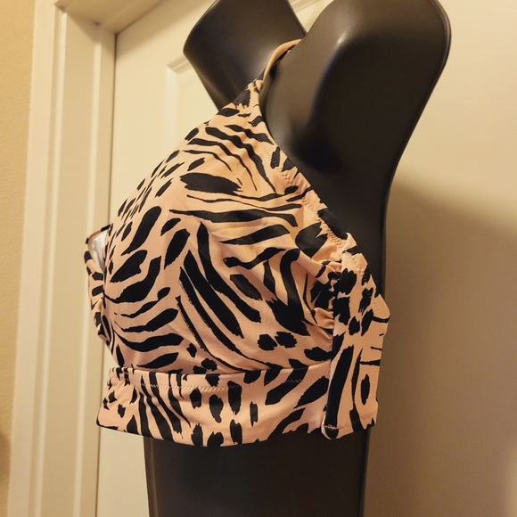 Nude & Black Animal Print Shade & Shore Bikini - Picture 5 of 9